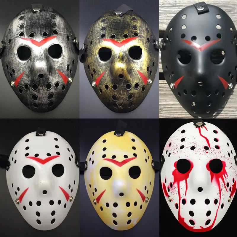 2018 модные ужасающие Джейсон пятница 13th фильма ужасов хоккейная страшная маска на - Фото №1