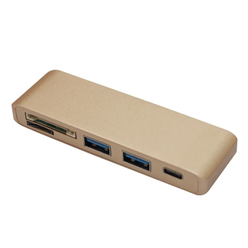 Новый 5в1 USB C 3 1 мульти для школы больницы с 2 портами 0 тип c концентраторы PD SD/TF