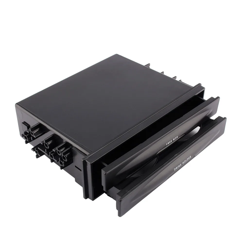 Oversea Новая Универсальная автомобильная карманная для напитков с двойным Din радио