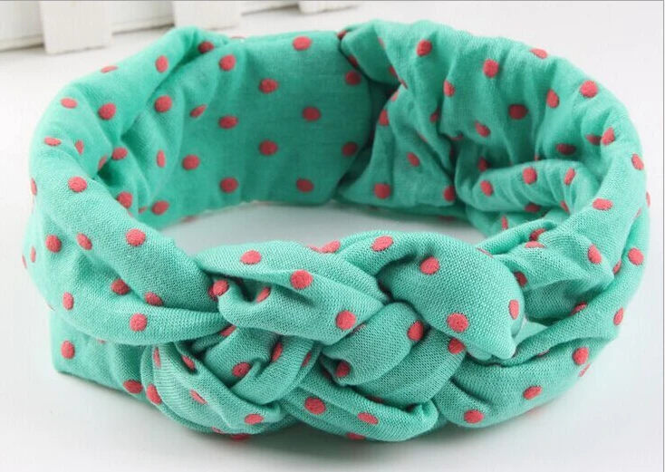 Knitted Cotton Elastic Headbands For Girls Rabbit Ears Baby Hairband Toddler Turban Spandex Hair Accessories t036 | Детская одежда и