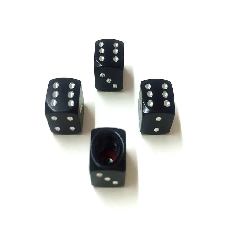 Алюминиевые игральные кости 5 цветов колпачки для автомобильного мотоцикла