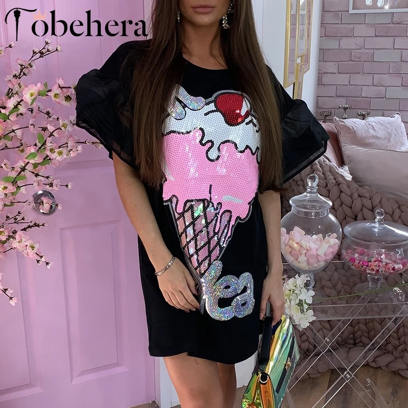 Женское вечернее мини платье Glamaker повседневное короткое с принтом из