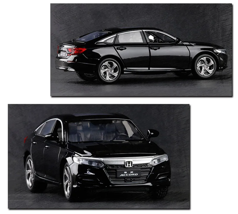 1/32 Honda Accord 10-го поколения Модель игрушечных автомобилей светильник звук оттягивать литье под давлением металлические Литые Автомобильные игрушки