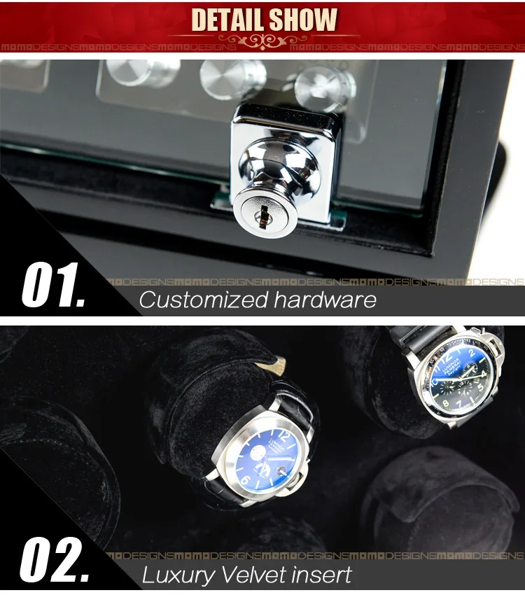 Новинка 2017 смотреть winder Японии двигателя часы шкаф для 9 + 5 автоматические с 1