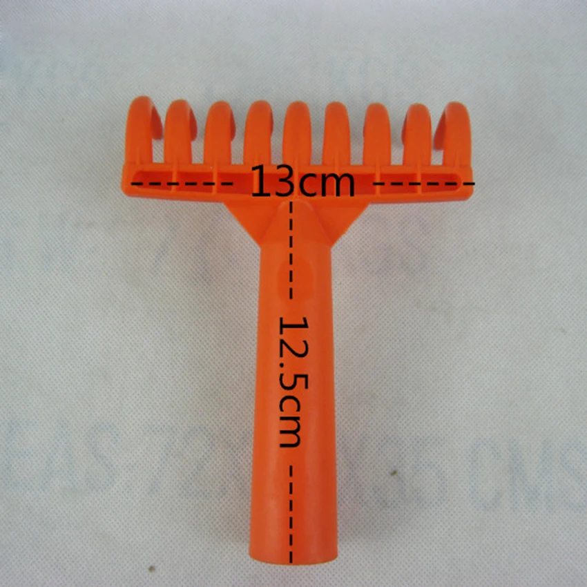 1 шт. девять зубов травы грабли из пластика садовый инвентарь горшок Лопата
