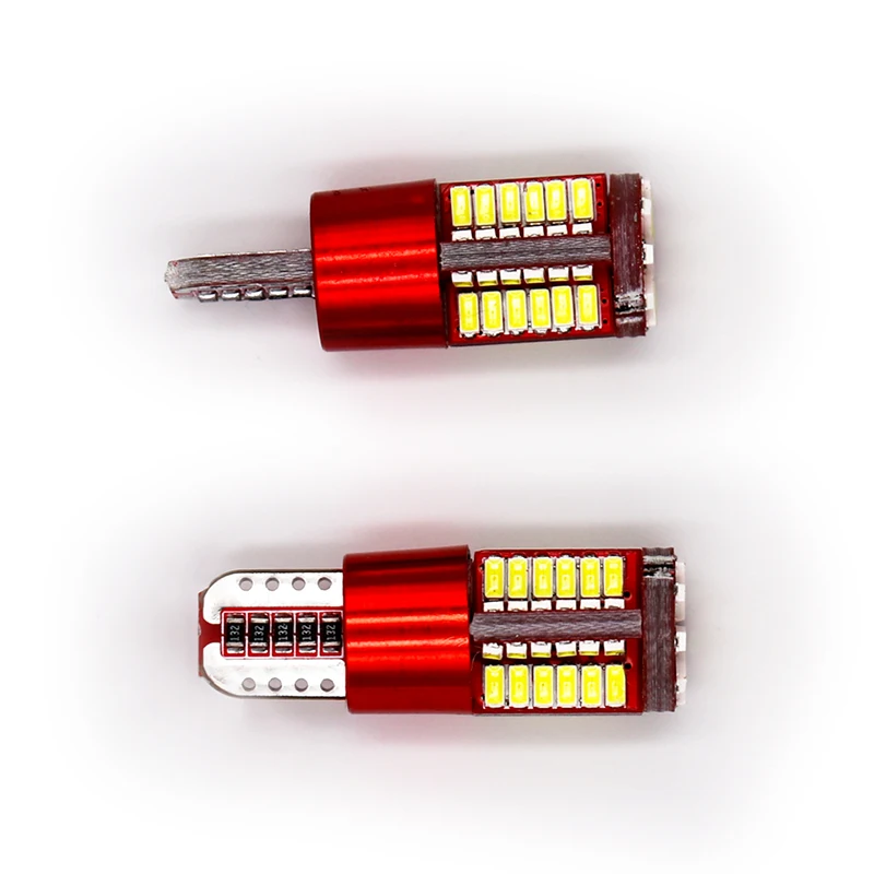 2 x T10 LED W5W габаритная лампа 12 В 3014 автомобисветильник внутренний свет багажника