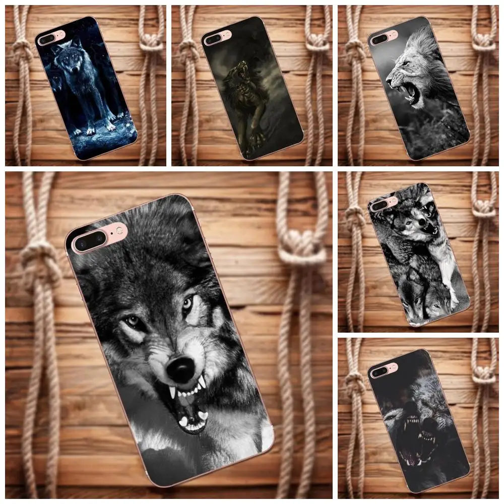 Wolf Roar In The Night для Xiao mi Red 5 4A 3 S Pro 4 4i 5s Max Mix 2 Note Plus мягкий модный Чехол мобильного