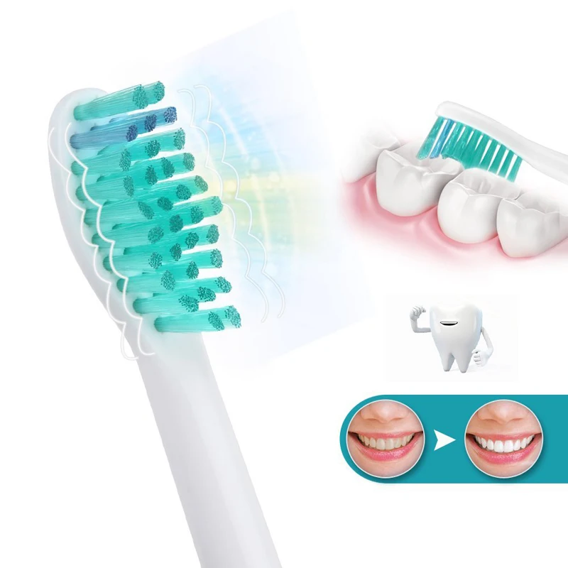 4 шт Сменные головки для электрической зубной щетки для Philips Sonicare HX6014 DiamondClean FlexCare proresyota HX6064 HX6930 HX9340