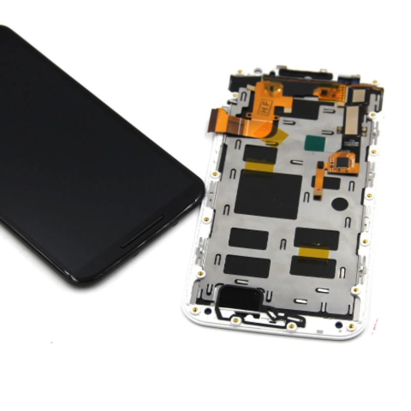 ЖК дисплей с сенсорной панелью в сборе для Moto X + 1X2 XT1092 XT1095 XT1097 рамкой|Экраны
