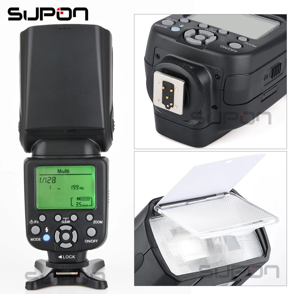 TRIOPO TR 982N III камера Вспышка Speedlite lcd i ttl 2 4G беспроводной + подарок TX G4 4 триггер для Nik *