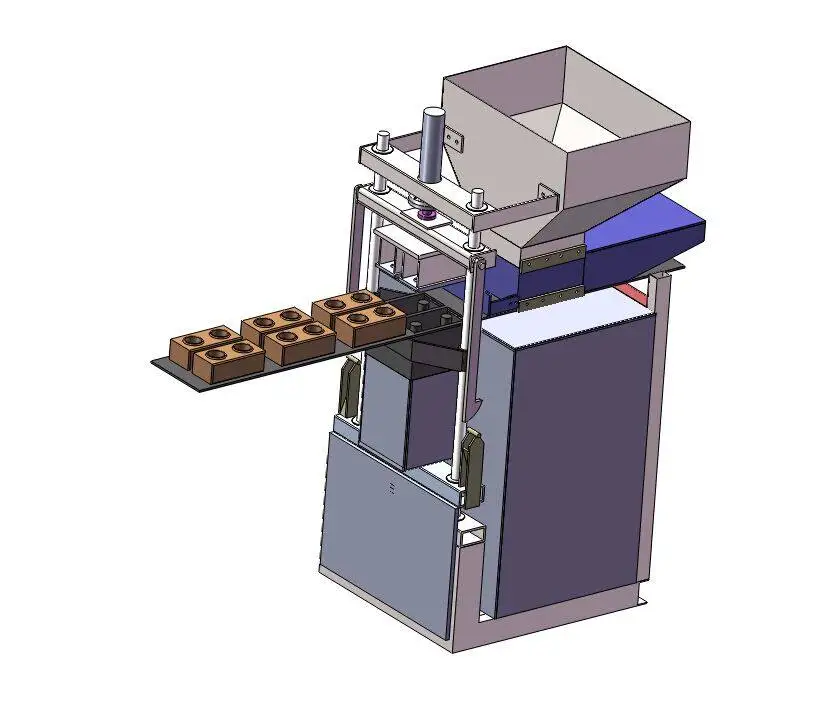 FL2-10 high capacity hydraulic soil brick making machine in India price |