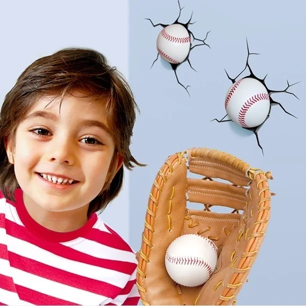 Dreammaster спорт декор дома бейсбол 3D модель FX деко комнате ночь|home rate|light fixtures homelight