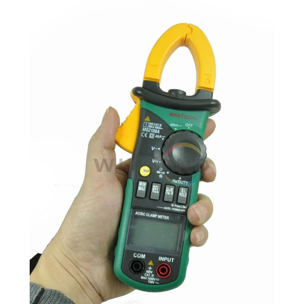 M047 НОВЫЙ MASTECH Профессиональный MS2108A 4000 отсчетов переменного и постоянного тока