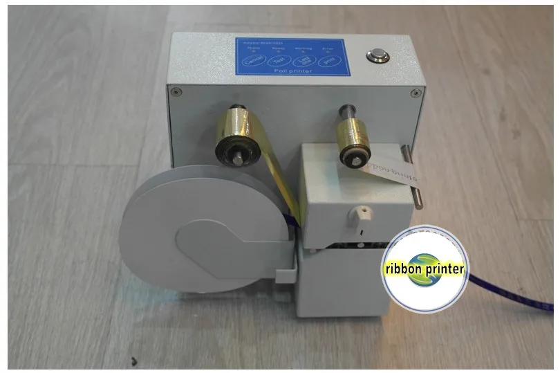 2021 новый принтер для атласных лент Настольные Цифровые рулонов фольги горячего