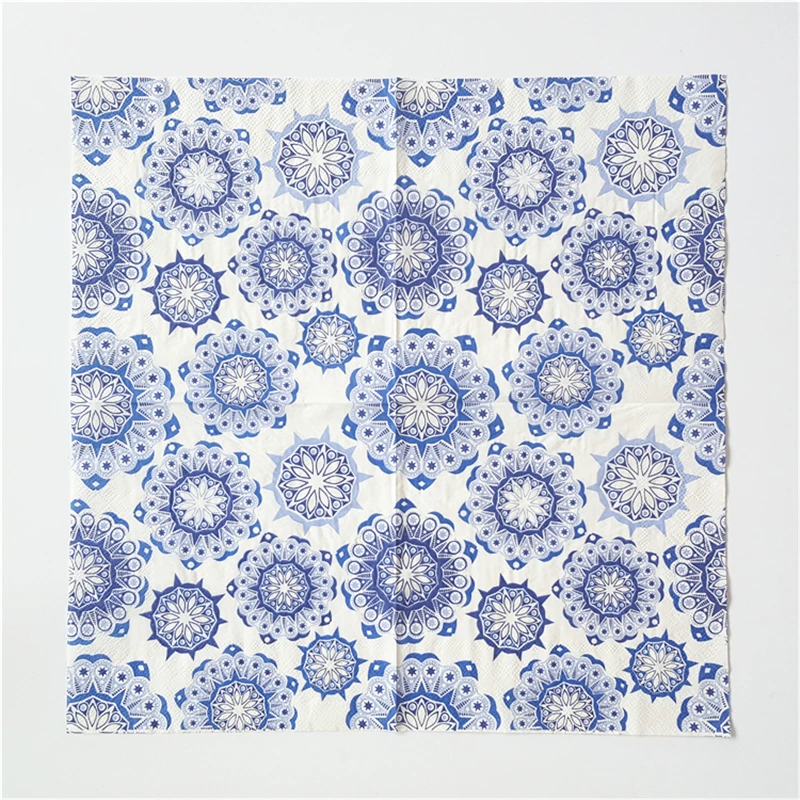 Винтажная салфетка бумажные салфетки для декупажа декора свадьбы вечеринки