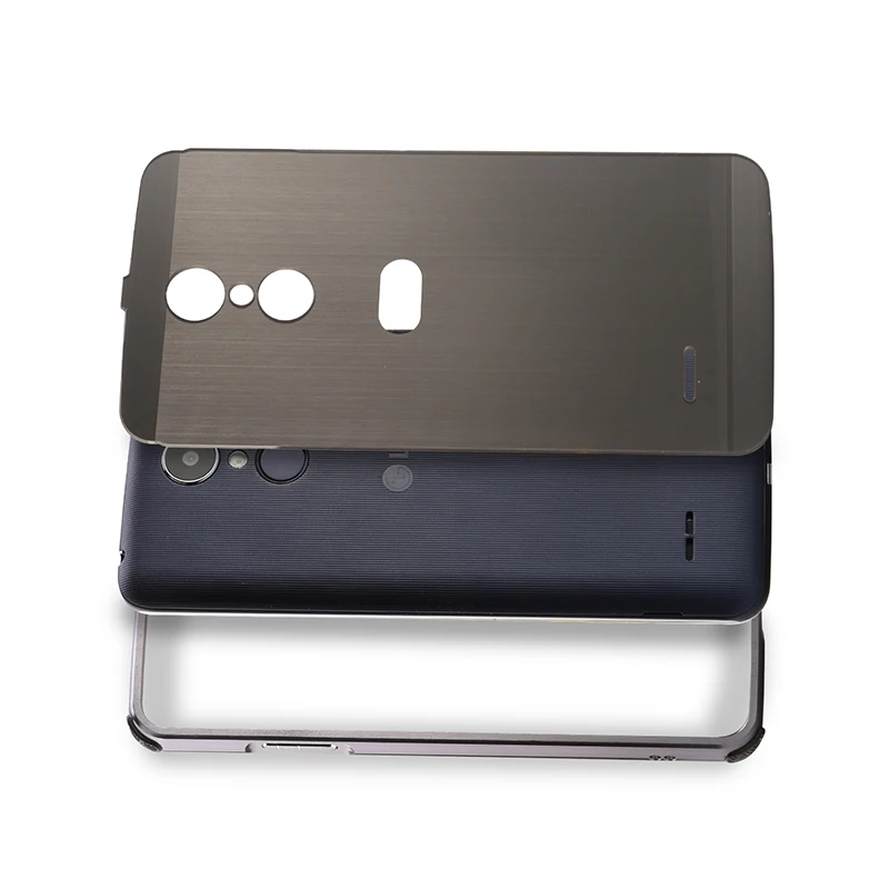 Для LG K10 2017 M250 5 3 &quotчехол с металлической рамкой матовой задней крышкой жесткий