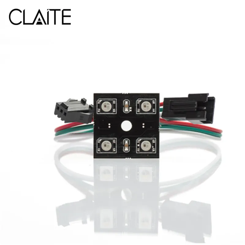 CLAITE DC 3 в звуковой активированный голосовой контроллер светодиодный держатель батареи для 1-10 м светодиодный EL провод свечение гибкие неоновые очки веревка трубчатая лампа