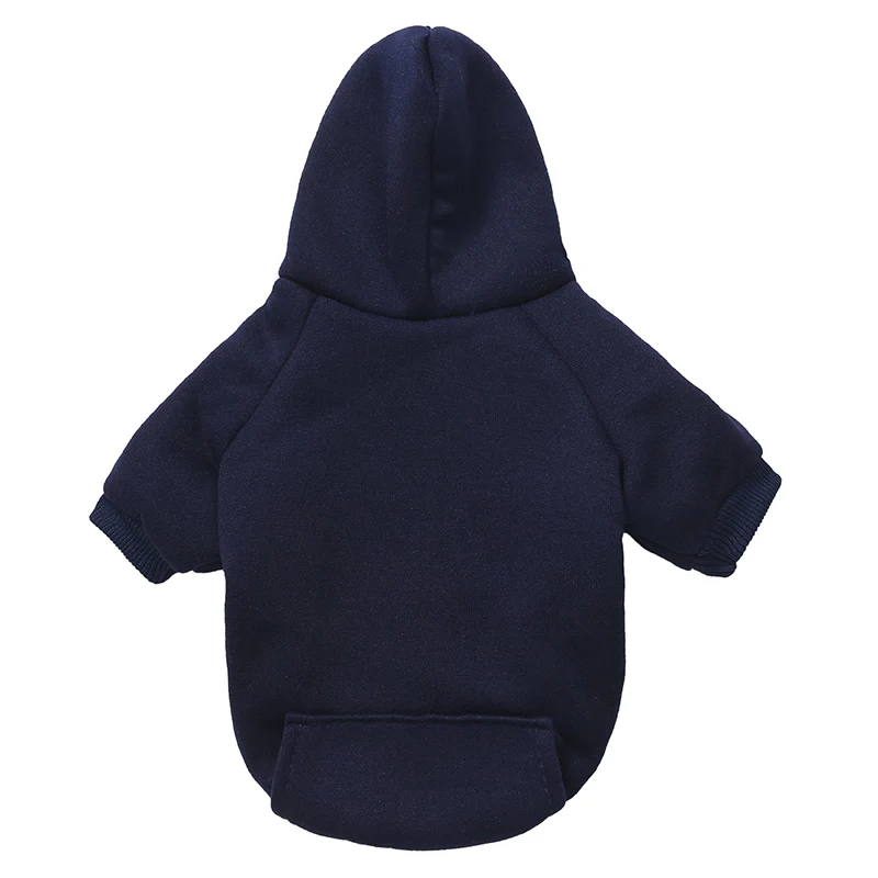 Navy Blue Одежда для собак, пальто для маленьких собак, куртка, зимняя одежда для собак, толстовки для собак, костюм для чихуахуа, французского бульдога, Ropa Perro - Цвет: Navy Blue