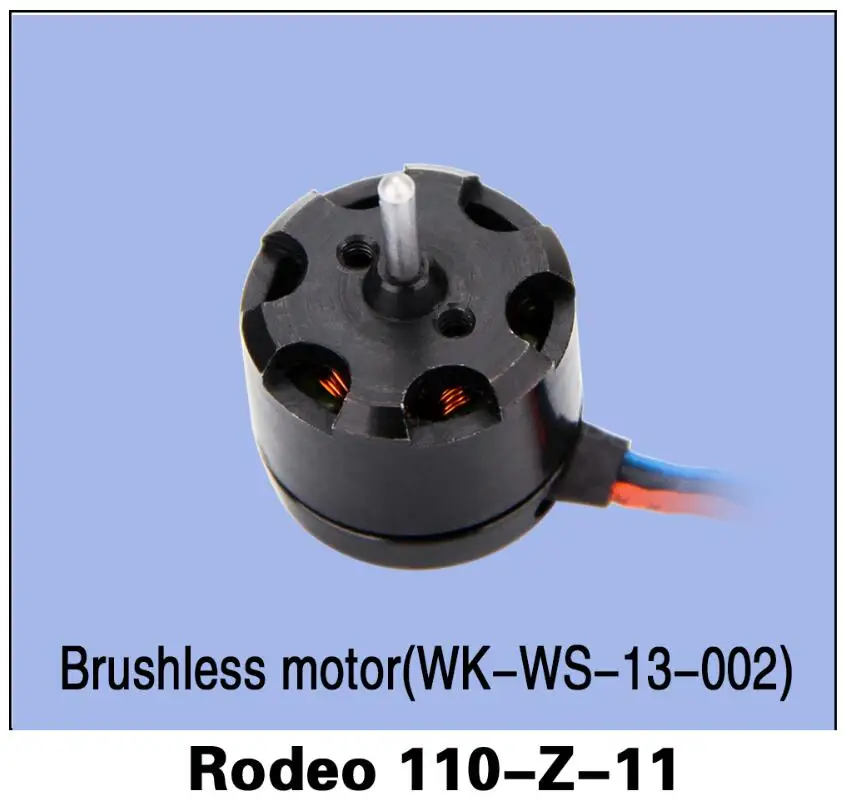 100% Оригинальный Walkera Rodeo 110 запасные части бесщеточный двигатель (WK WS 13 002) Z 11
