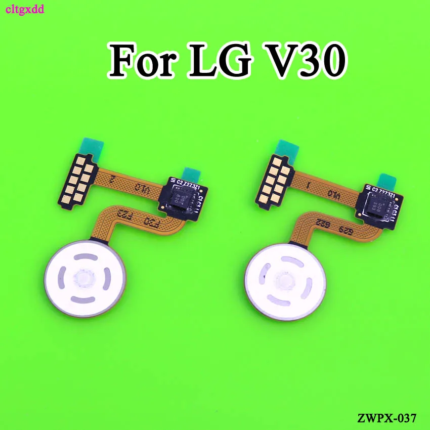 Cltgxdd для LG V30 + сканер отпечатков пальцев сенсор Главная Кнопка Разъем гибкий