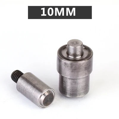 Eyelets buckle mold. Hand pressing button machine.Prong Snaps mold. Button installation tool. 3mm/4mm/5mm/6mm/8mm/10mm/12mm-40mm - Цвет: 10mm inner diameter