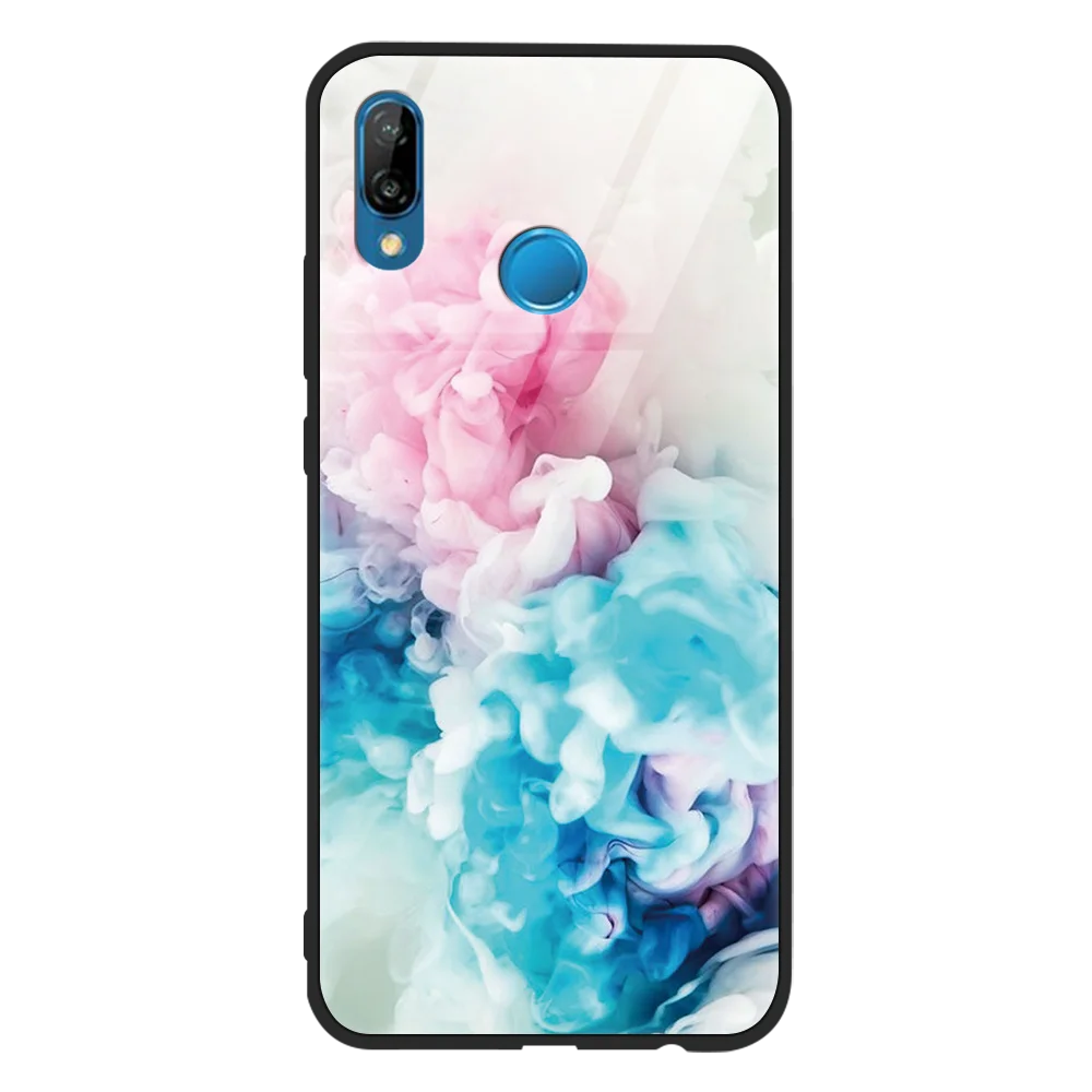 Закаленное Стекло Мраморный чехол для huawei P20 P30 P10 mate 20 10 30 P9 Plus Pro Lite P Smart Fundas для Honor 8X9X20 10 Pro Lite