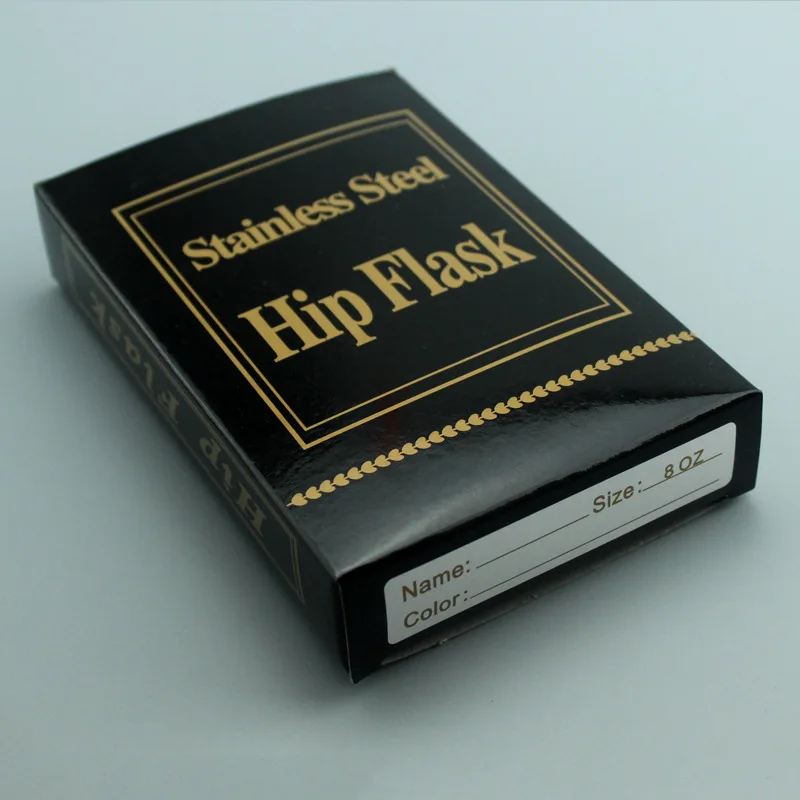 Алкогольная фляжка из нержавеющей стали 8 унций креативная Дамская для виски
