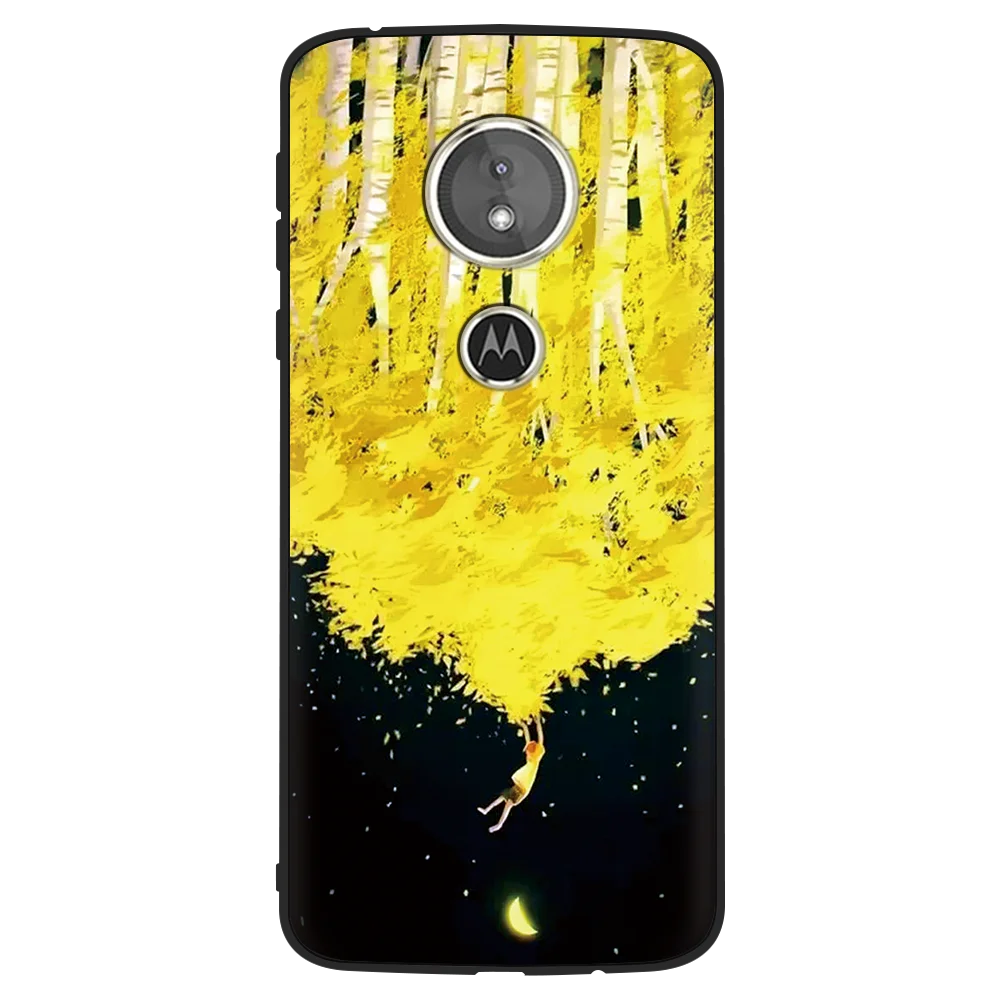 rlhy Модный кружевной чехол с цветами для Motorola Moto G6 Play, Мягкий силиконовый чехол для Motorola Moto E4 G5 G5S Plus King queen, чехол с рисунком - Цвет: rlhy