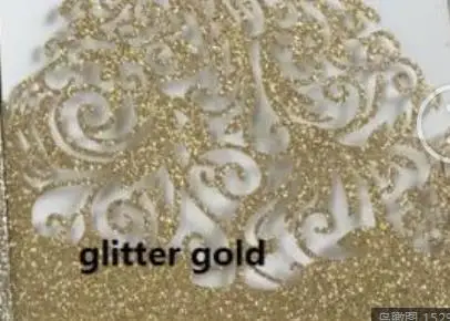 glitter gold Горячая бумажные блестки по заказу розовое золото Маленькая подвеска карта, DIY блестящая бумага Серебряная лента с бесплатным логотипом - Цвет: glitter gold