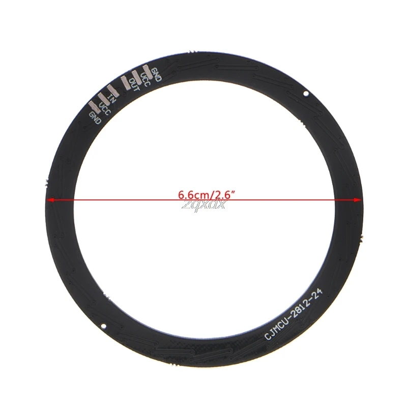 Светодиодный кольцевой светильник WS2812 5050 RGB 1 шт. 24 бита со встроенными драйверами