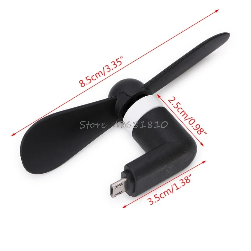 Гибкий мини вентилятор с Micro usb для Samsung Huawei Android телефонный ручной Iphone 5 5c 5s 6 6s plus