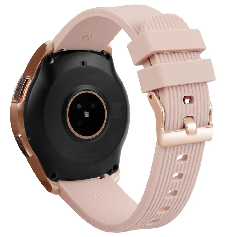 Часы для Samsung Galaxy Watch 46 мм мягкий силиконовый ремешок Gear S3 Classic/Moto 360 2nd Gen | Наручные