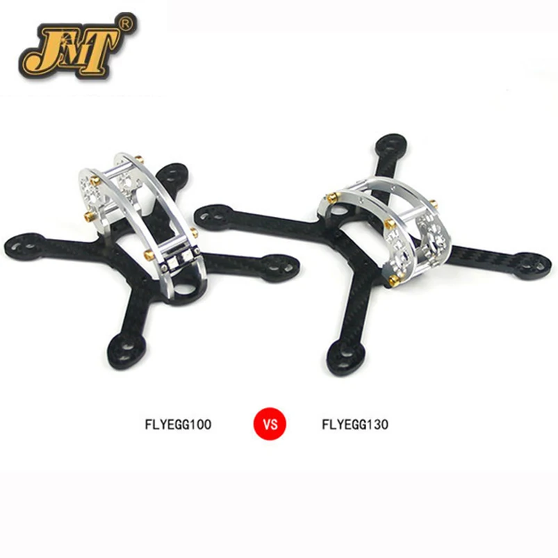 Комплект с рамкой JMT Fly Egg 100/130 для внутреннего FPV Racer Mini бесщеточный беспилотный