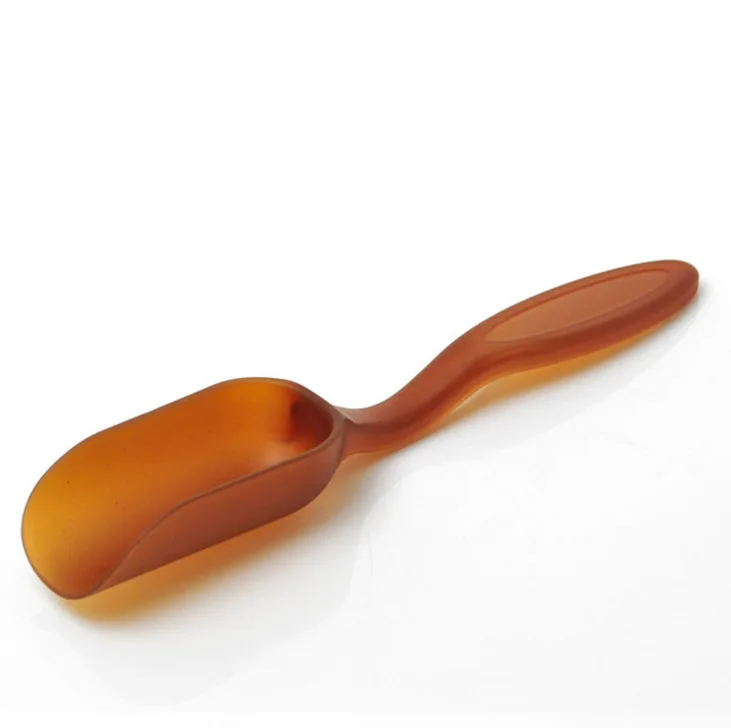 

15cm Plastic Multi-purpose Shovel Use Tea Stainless Steel Shoveling Power Candy Sugar Shovel Tea Accessories Wholesale