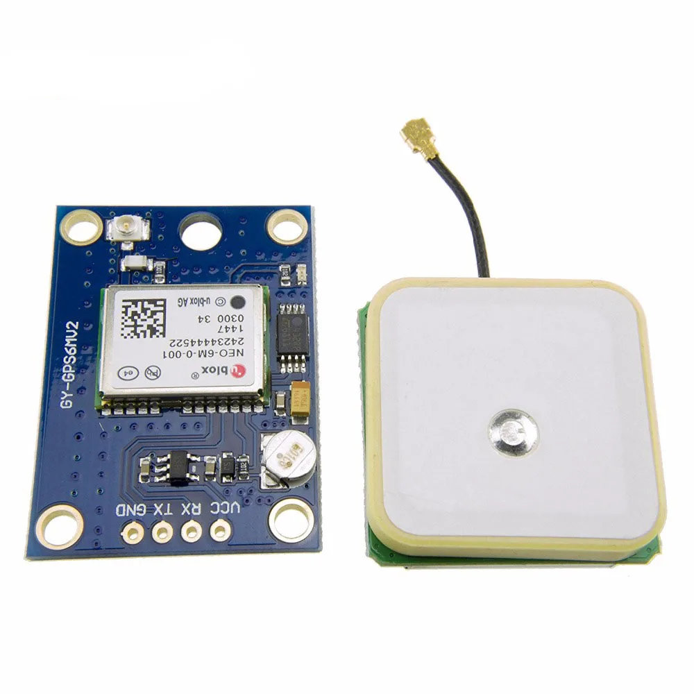 GPS-модуль GY-GPS 6MV2 встроенный EEPROM APM2.5 антенна 3 в-5 в RS232 TTL для Arduino радиоуправляемая
