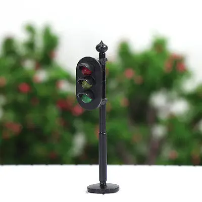

JTD765RYG 5pc Traffic Signals OO Scale Crossing LED Crosswalk Signal Road Street