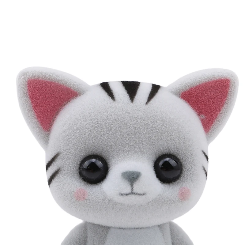 Милый пингвин кролик панда медведь кошка маленькая желтая утка Флокированная