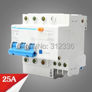 Бесплатная доставка двухлетняя гарантия Φ C25 3 P 25A полюсный ELCB RCD NXBLE 32 остаточный