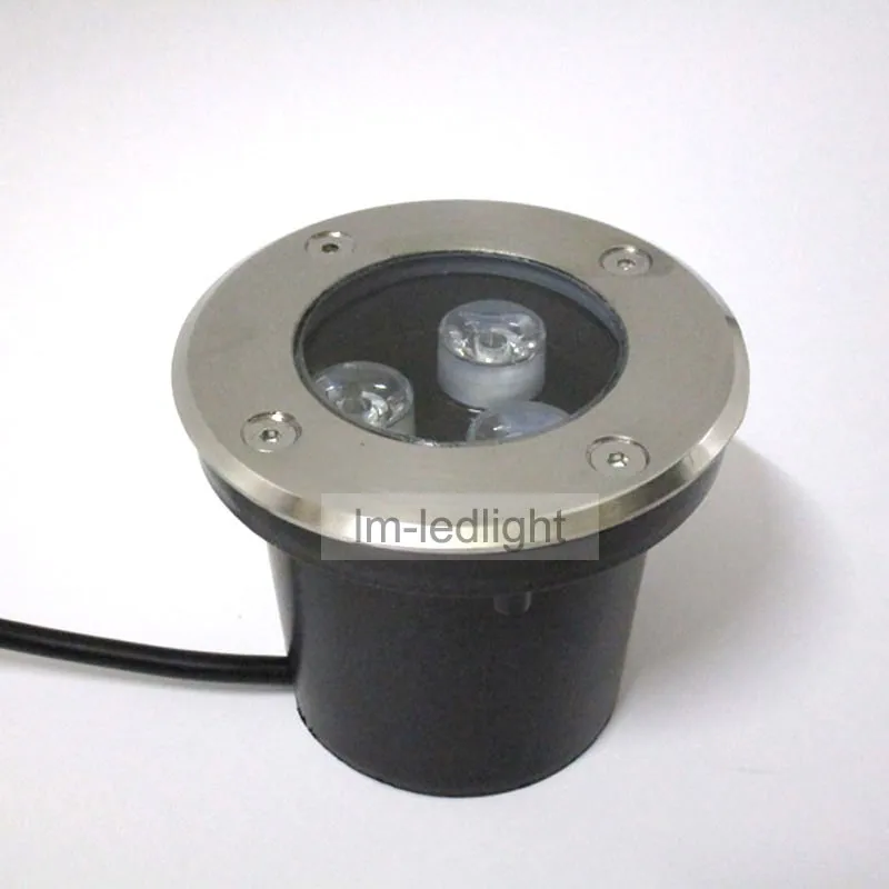 Светодиодные шаговые огни 3 Вт dia100 * h90мм светодиодные лампы 110V120V220V230V240V Bridgelux