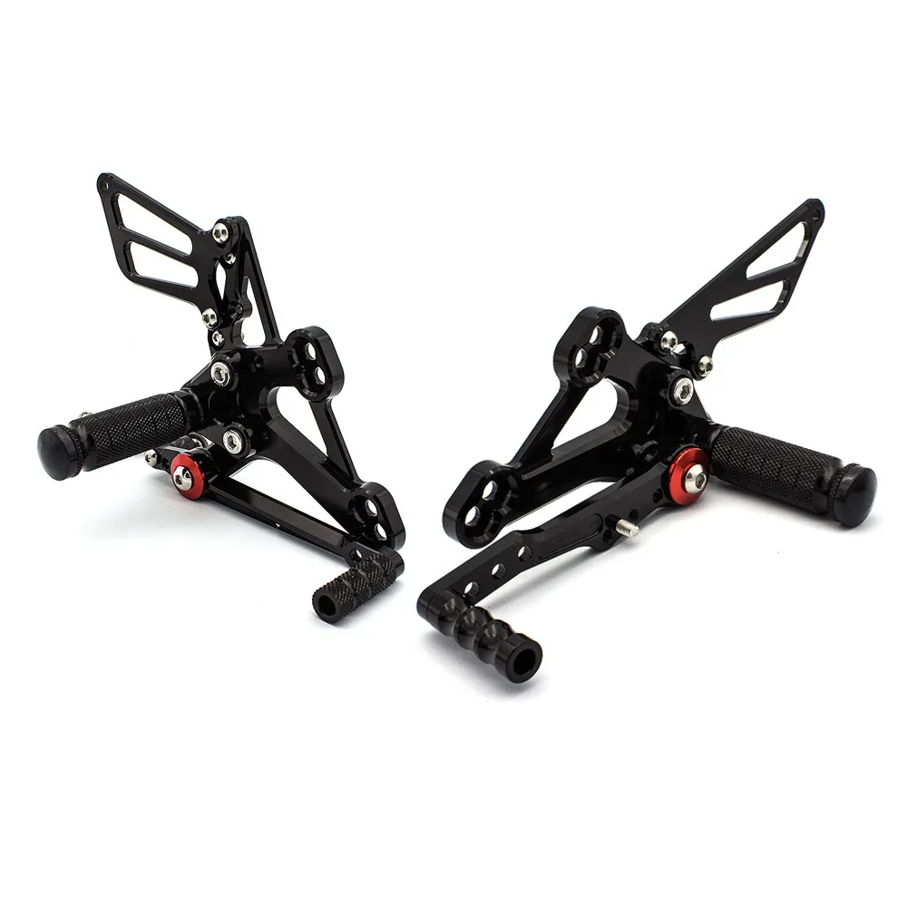 CNC Verstelbare Rearsets Achter набор мотоциклистов подножка Moto Pedaal педаль для Honda CBR650F CBR 650F - Цвет: Многоцветный