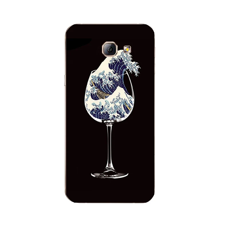 For Samsung Galaxy A8 2016 Shell for J5 2015 / 2017 Case J500 J510 J530 Cover Soft TPU Classical Printing Coque |