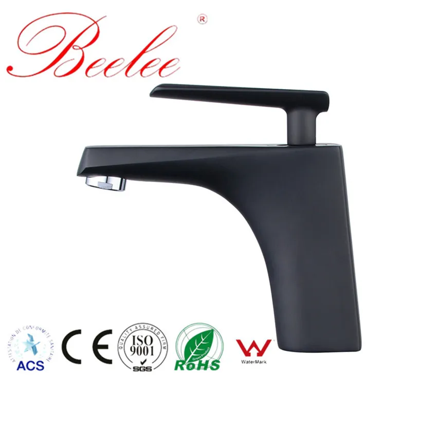 Смеситель для ванной комнаты Beelee современный новый кран горячей и холодной воды