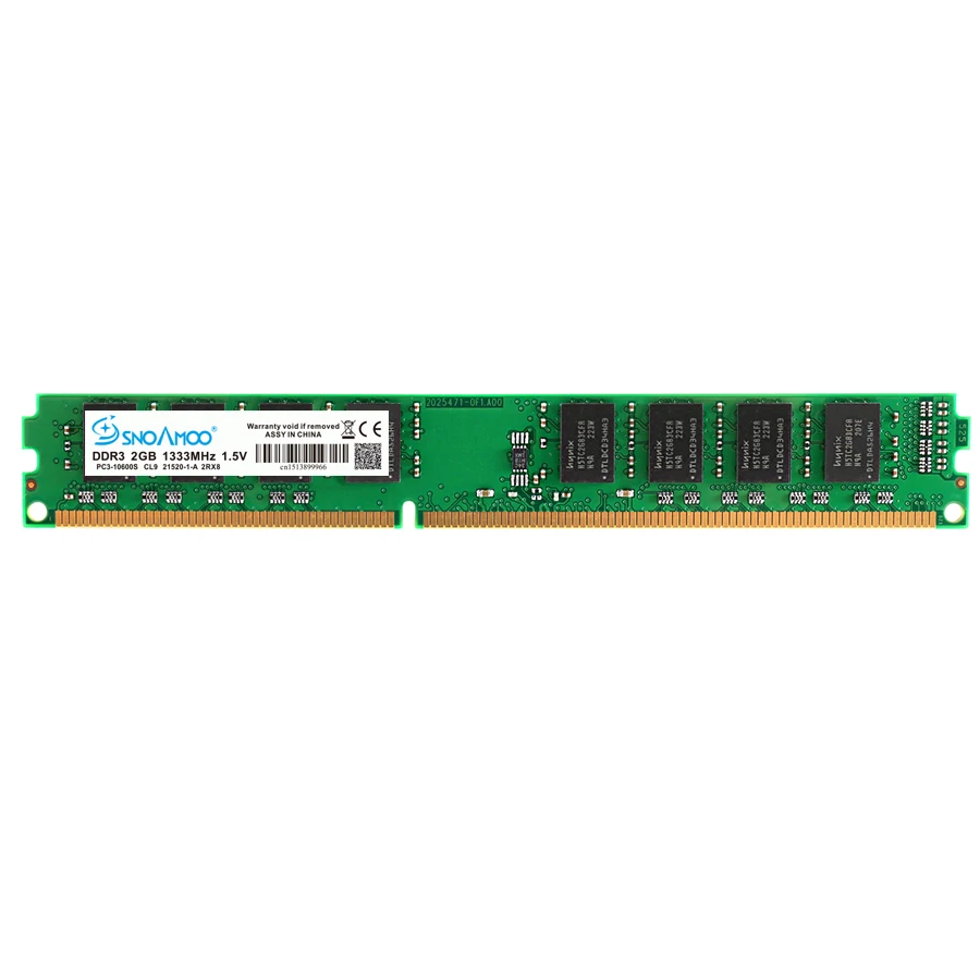 Новый Настольный ПК SNOAMOO DDR3 2 ГБ 4 Гб 1333 МГц флуоресцентная память 8 1600 240-контактный