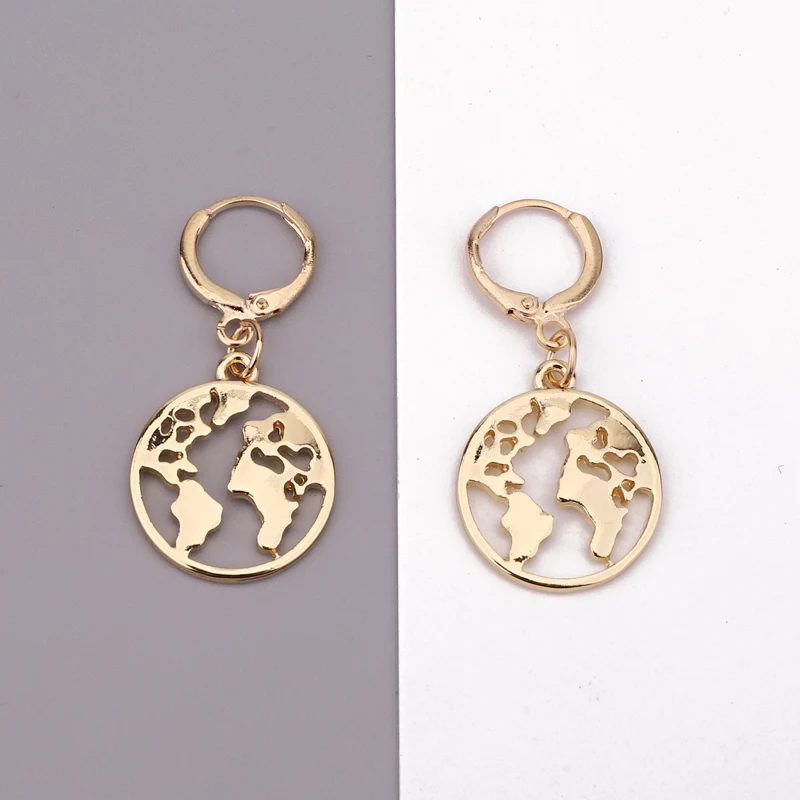 GEOMEE 1 Пара Готический Панк Золото Серебро Серьги Обруча Змеи Новая Европейская