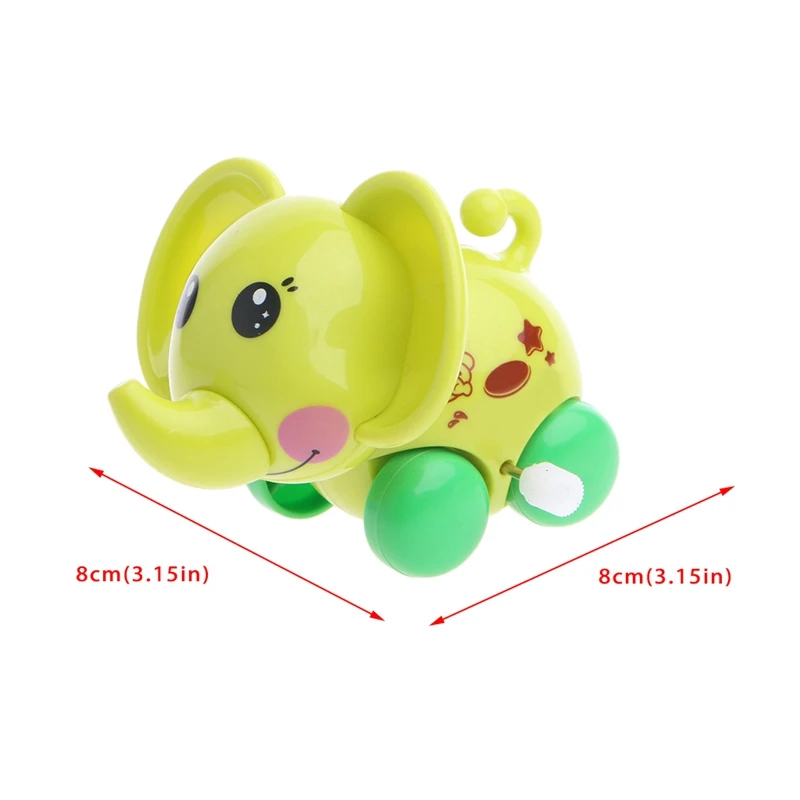 Милые Мультяшные животные заводные игрушки для бега пластиковый подарок детей