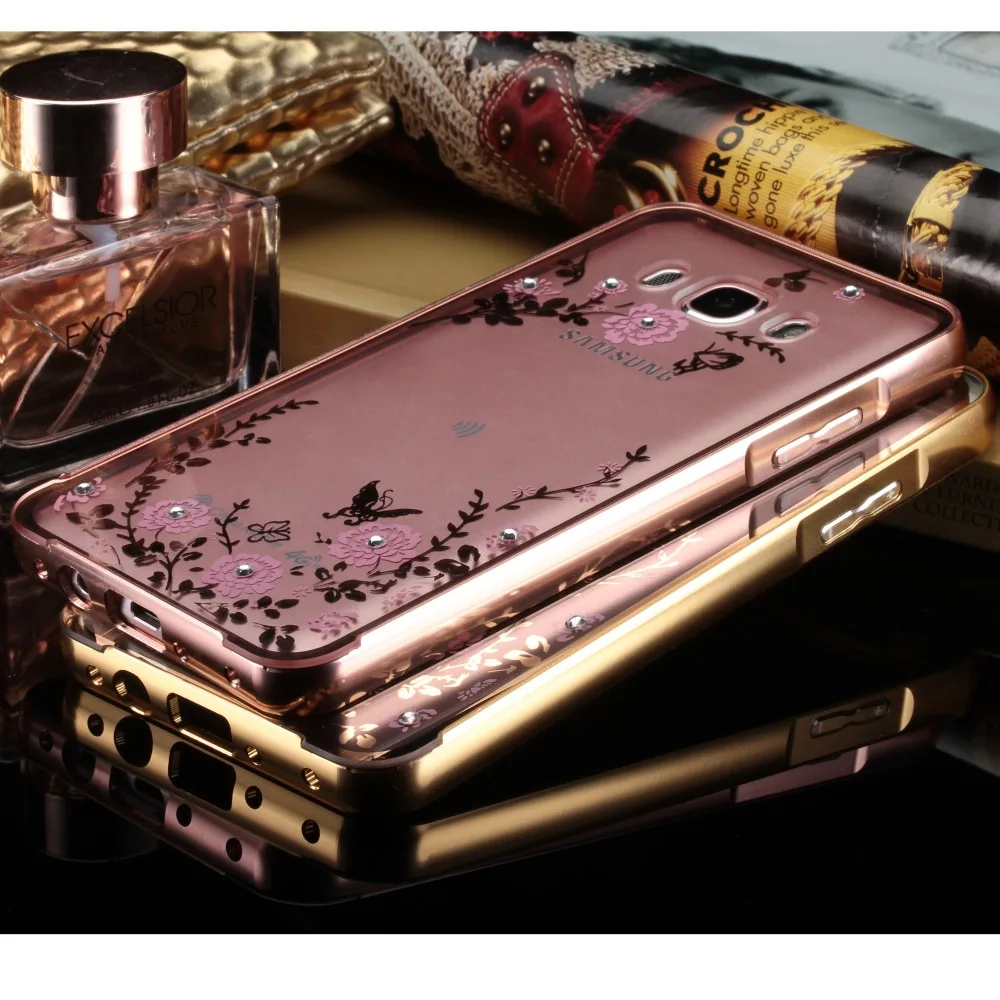 Секретный Сад Розовые Цветы Телефон Случае Гальванических Рамки Пластиковые