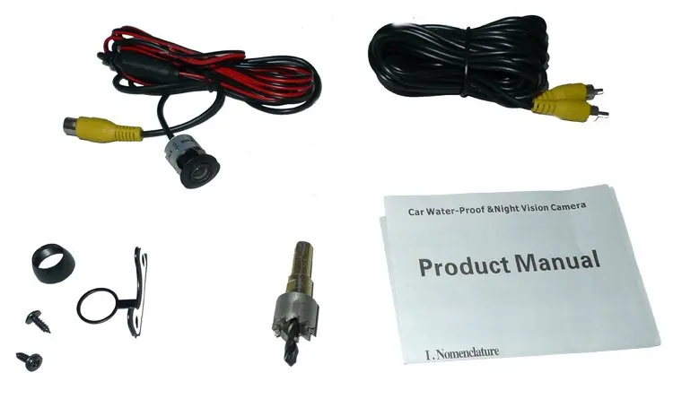 

High Quality HCCD Universal Rear view Camera forwith 170 Degree Lens Angle Night Vision waterproof Free shipping!!!