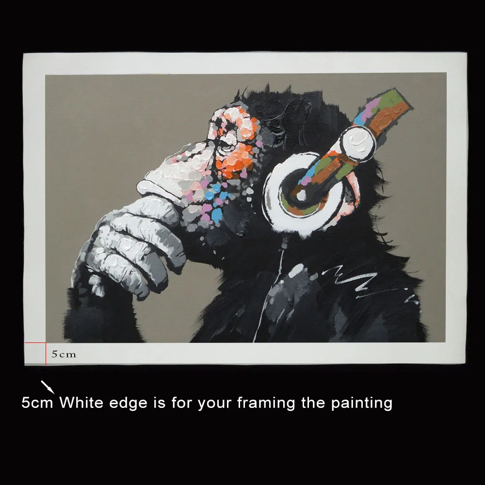 Постеры с животными забавная обезьянка холст печать картина современное