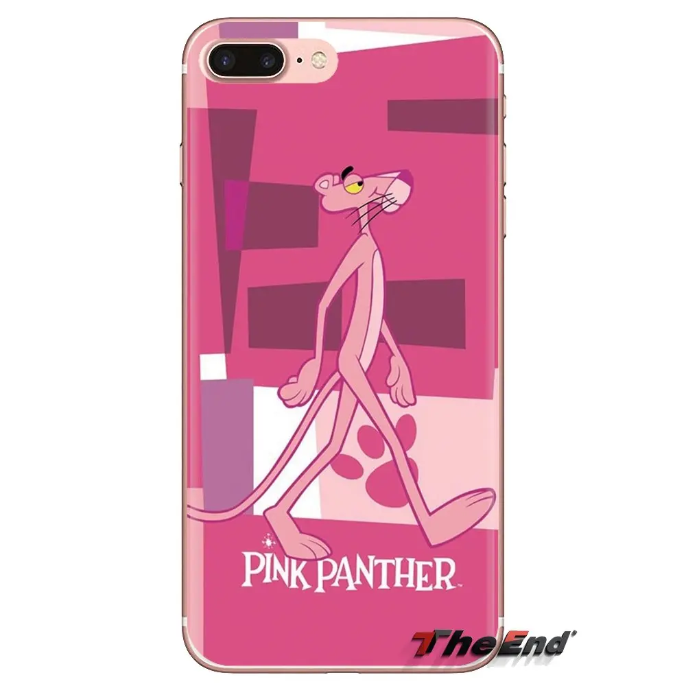 For Huawei G7 G8 P7 P8 P9 P10 P20 P30 Lite Mini Pro P Smart Plus 2017 2018 2019 Pink Panther wallpapers Silicone Phone Cover Bag |