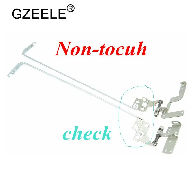 

Gzeele NEW for Lenovo ideapad V4000 Y50c Z51 G51-70 G51-80 Z51-70 Z51-80 LCD Screen Hinge Left+Right AM1BJ000400 No Touch